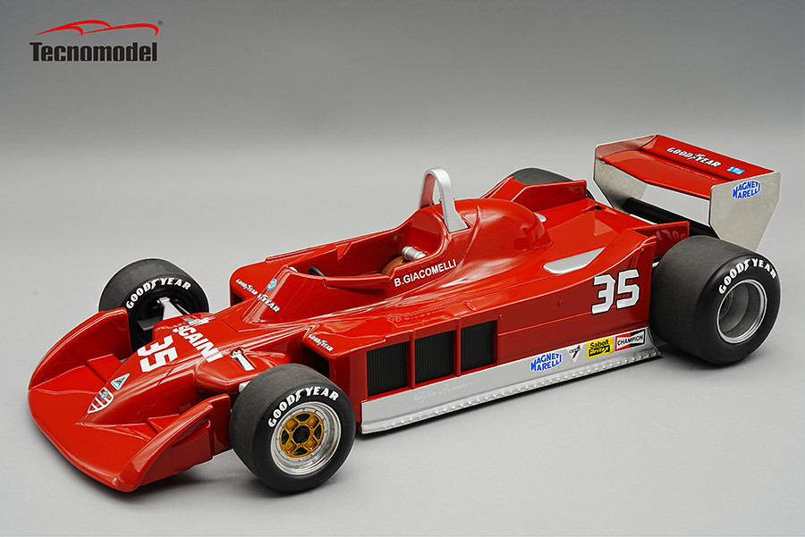 1/18 Tecnomodel 1979 Formula 1 Alfa Romeo 177 Belgio GP B