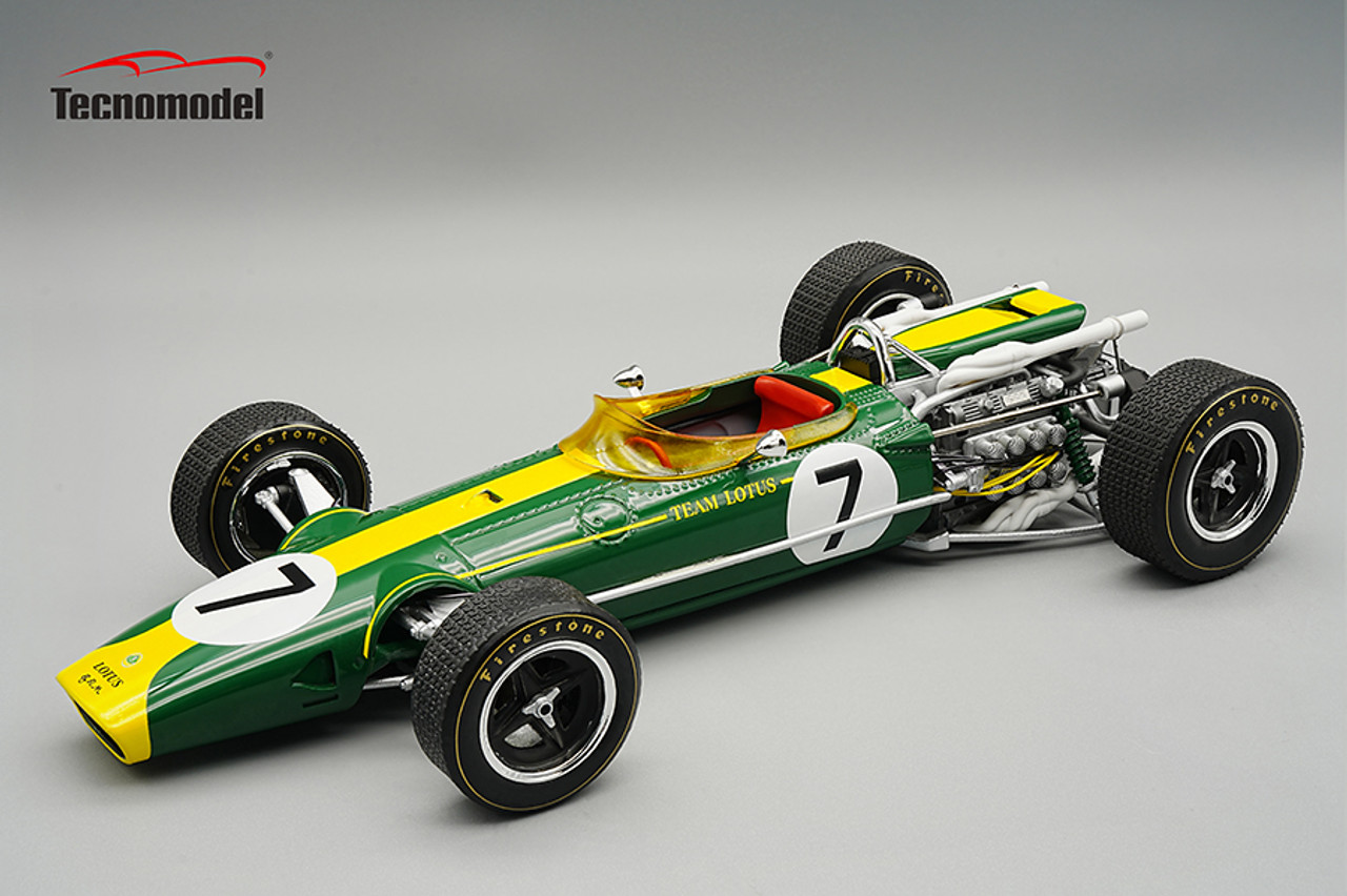 1/18 Tecnomodel Lotus 43 1967South African GP DNF Jim Clark Limited Edition Resin Car Model