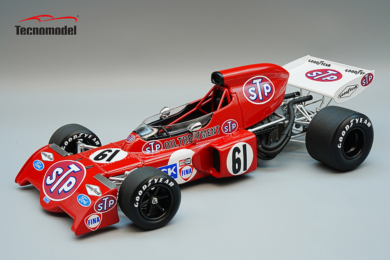 1/18 Tecnomodel March 721X 1972 Race Of Champions Car #61 Ronnie Peterson Limited Edition Resin Car Model