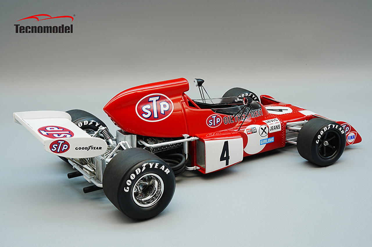 1/18 Tecnomodel March 721X 1972 Monaco GP Car #4 Niki Lauda Limited Edition Resin Car Model