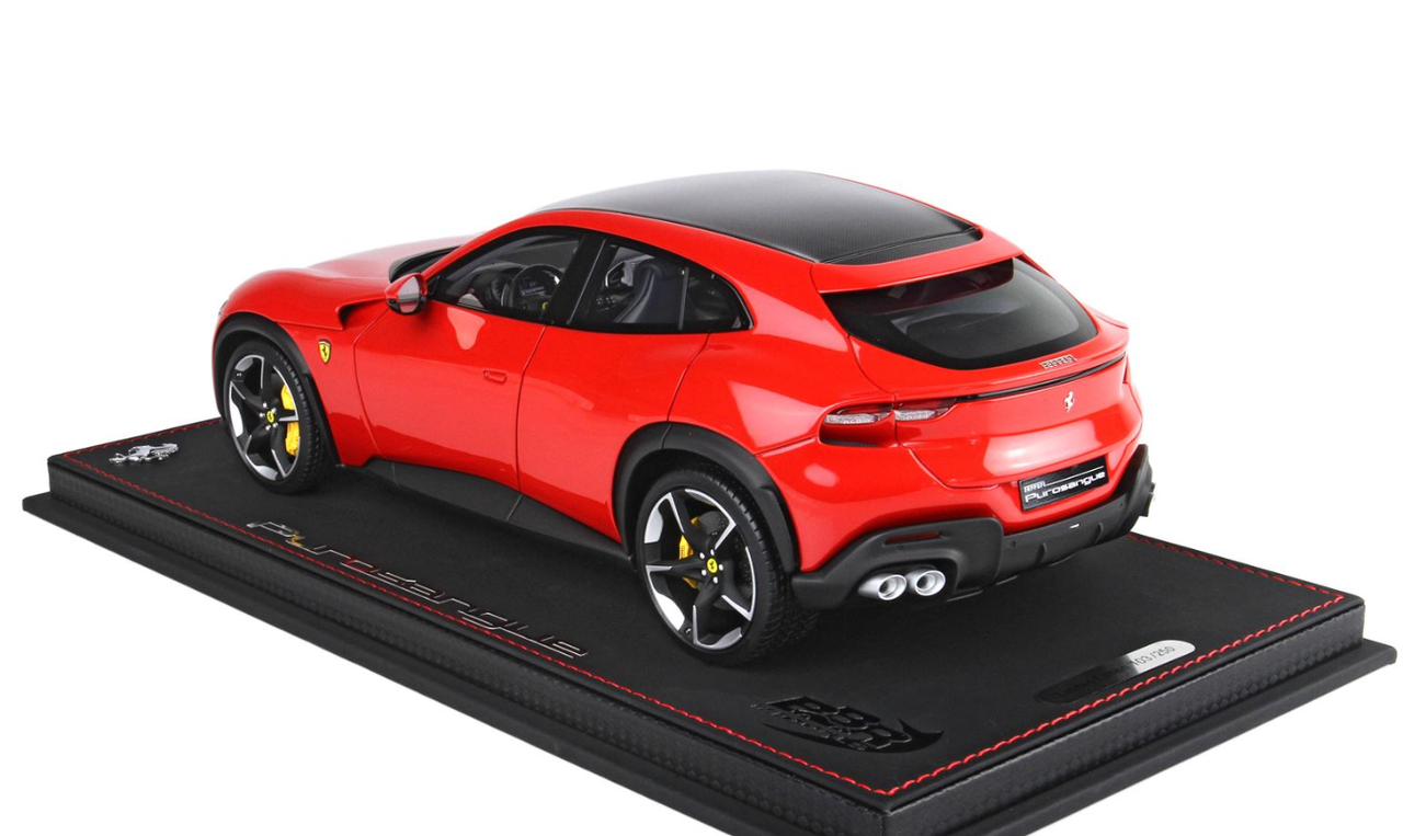 Miniature 1:18 BBR – Ferrari Purosangue 'Piero Ferrari' – Avec Vitrine – P18219PLFCF-VET