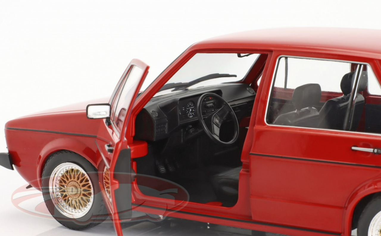 Solido 1/18 - Volkswagen Golf 1 Custom I - 1983, Red