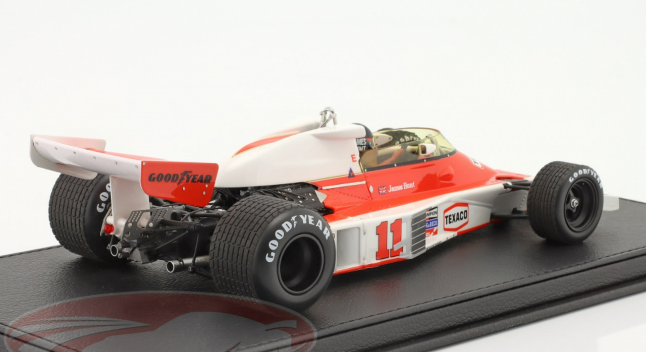 1/18 GP Replicas 1976 Formula 1 James Hunt McLaren M23 #11 3rd Japan GP World Champion Car Model