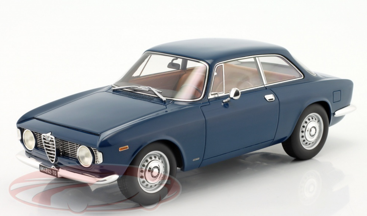1/18 Mitica 1963 Alfa Romeo Giulia Sprint GT (Blue) Car Model Limited 74 Pieces