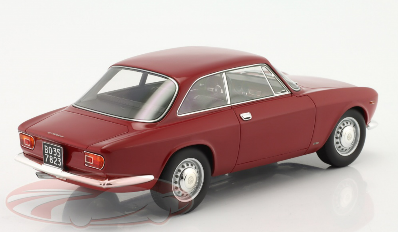 1/18 Mitica 1968 Alfa Romeo Giulia GT 1300 Junior (Amarante Red) Car Model Limited 94 Pieces