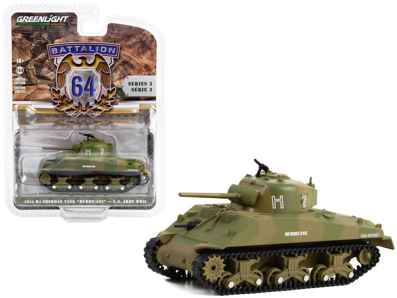 1944 M4 Sherman Tank “Hurricane” 
