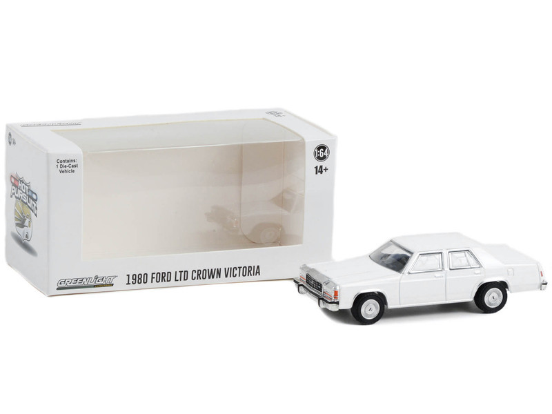 1980-1991 Ford LTD Crown Victoria Police White 