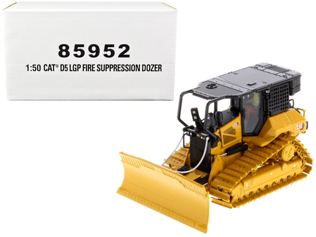 CAT Caterpillar D5 LGP Track Type Tractor Fire Dozer Yellow with Operator  