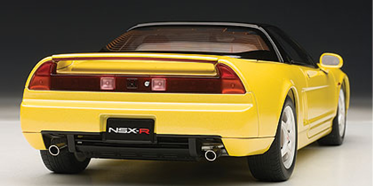 1/18 AUTOart HONDA NSX TYPE R 1992 (INDY YELLOW PEARL) Diecast Car Model 73297