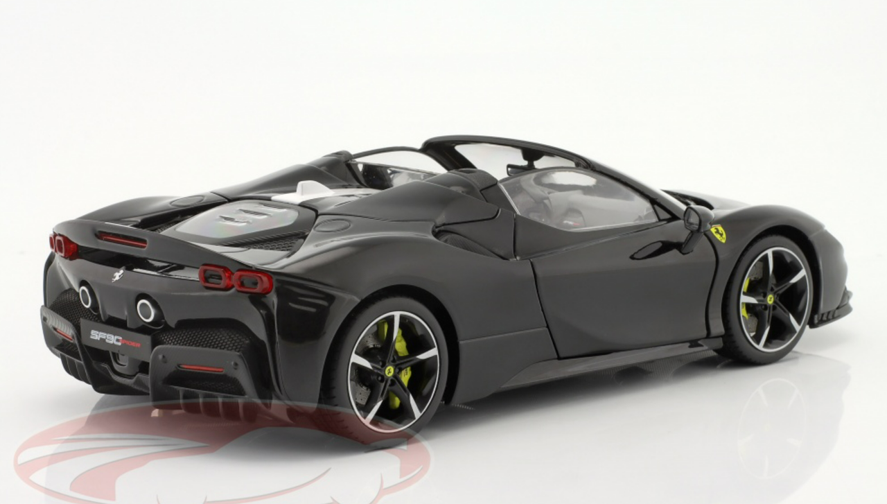 【エスフォー】
ワールド・エンドVII 1/18 BBurago 2021 Ferrari SF90 Spider Assetto Fiorano (Black