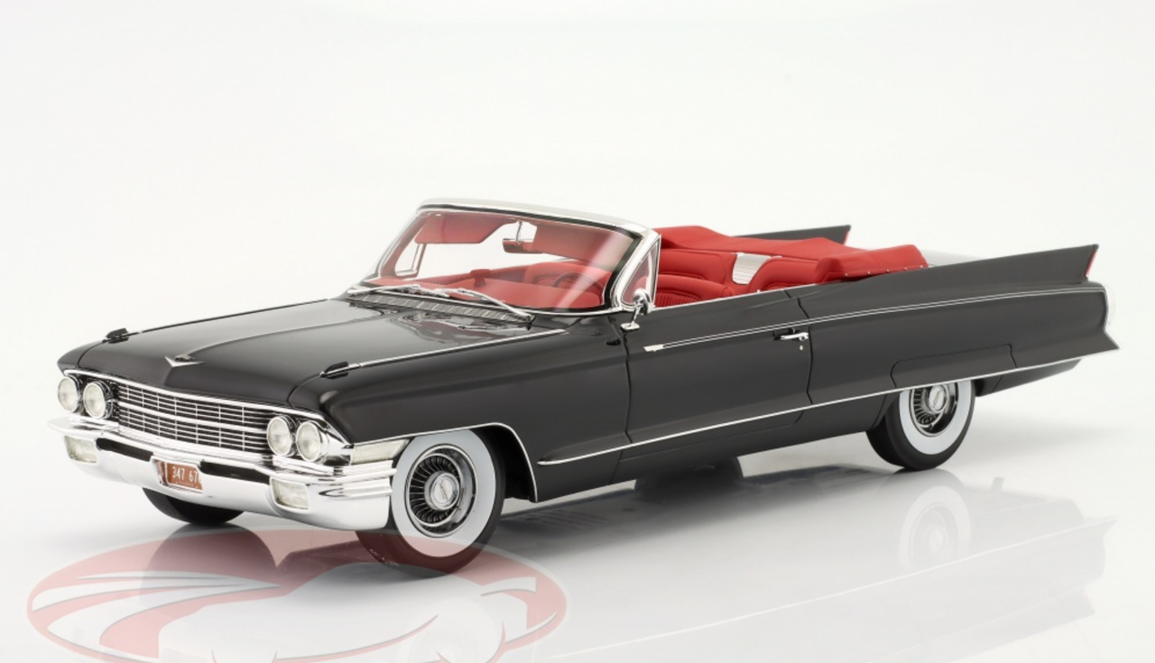 1/18 Mitica 1962 Cadillac Eldorado Biarritz Cabrio Open (Black) Car Model