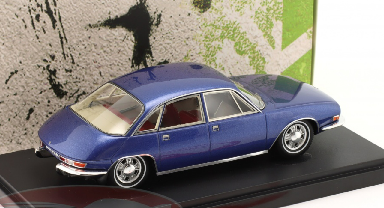 1/43 AutoCult 1967 Tatra 603 X-5 (Blue) Car Model