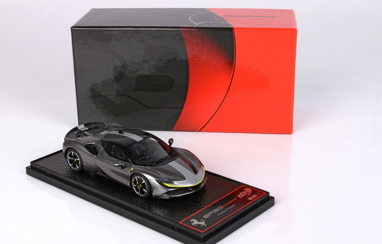 1/43 BBR Ferrari SF90 Stradale Pack Fiorano Resin Car Model Limited