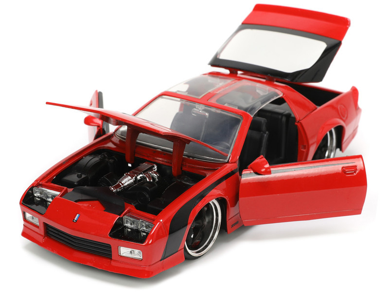 1985 Chevrolet Camaro Red with Black Stripes 