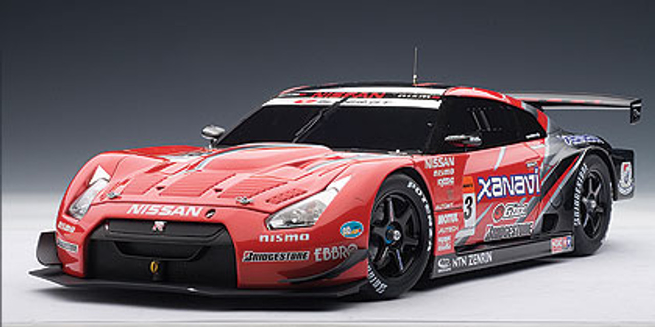 1/18 AUTOart NISSAN GT-R GTR RACING SUPER GT 2008 LAUNCH VERSION Diecast  Car Model 80879