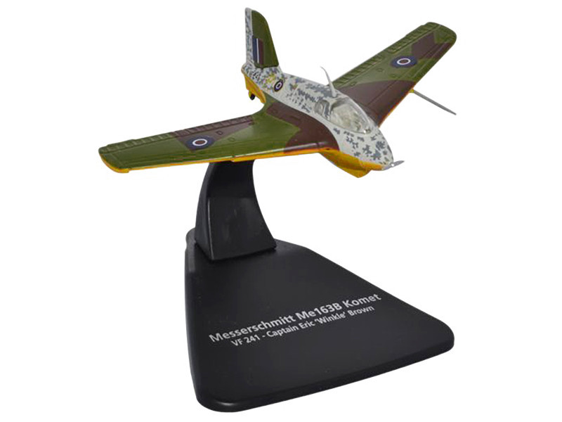 Messerschmitt Me 163B Komet Rocket Plane VF 241 Captain Eric 'Winkle' Brown "Oxford Aviation" Series 1/72 Diecast Model Aircraft by Oxford Diecast