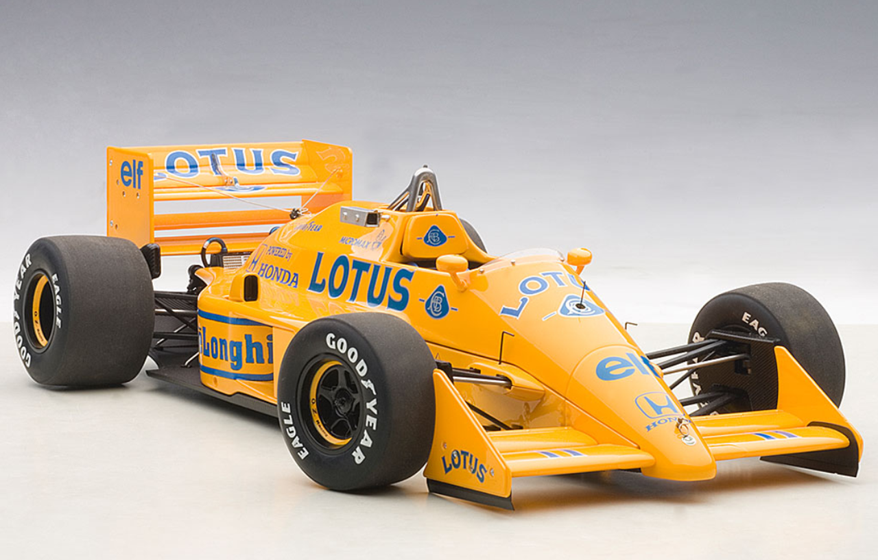 1/18 AUTOart 1987 Lotus 99T Honda Formula 1 Japanese GP S.Nakajima #11 Car Model