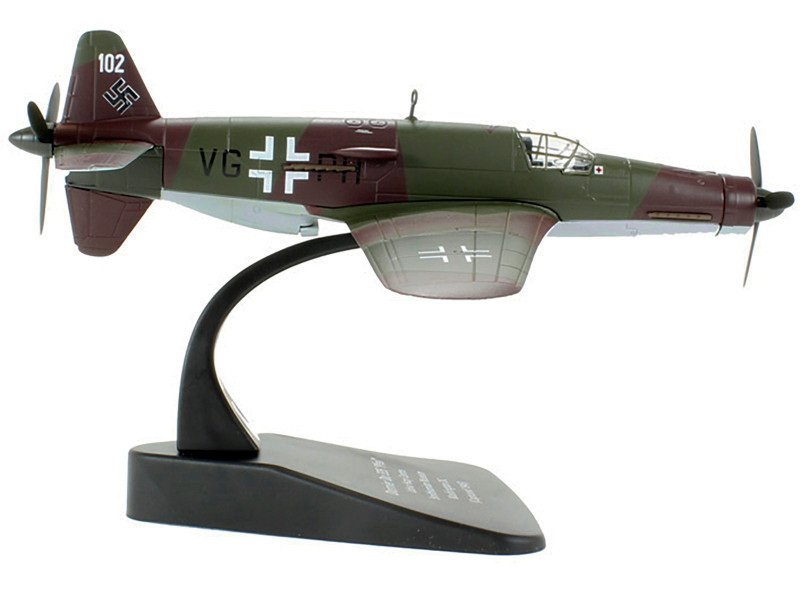 Dornier Do 335 "Pfeil" Fighter Plane "Udva Hazy Centre Smithsonian Museum Washington DC" (Captured 1945) "Oxford Aviation" Series 1/72 Diecast Model Aircraft by Oxford Diecast