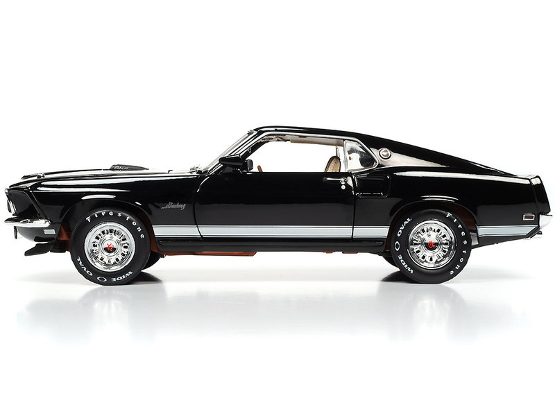 ミニカー autowoeld 1969 FORD MUSTANG 1/18 1/18 Auto World 1969 Ford Mustang GT 2+2 Raven Black Limited