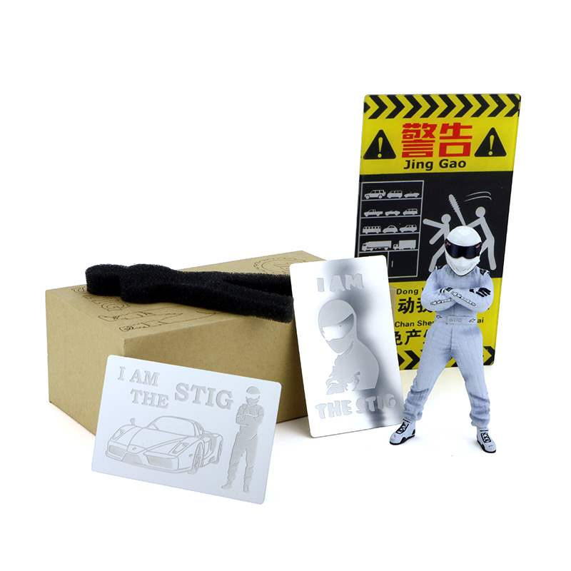 AZARE PRODUCTS Selection M 2個セット 1/18 Super Fans Top Gear TopGear I am the Stig Figure
