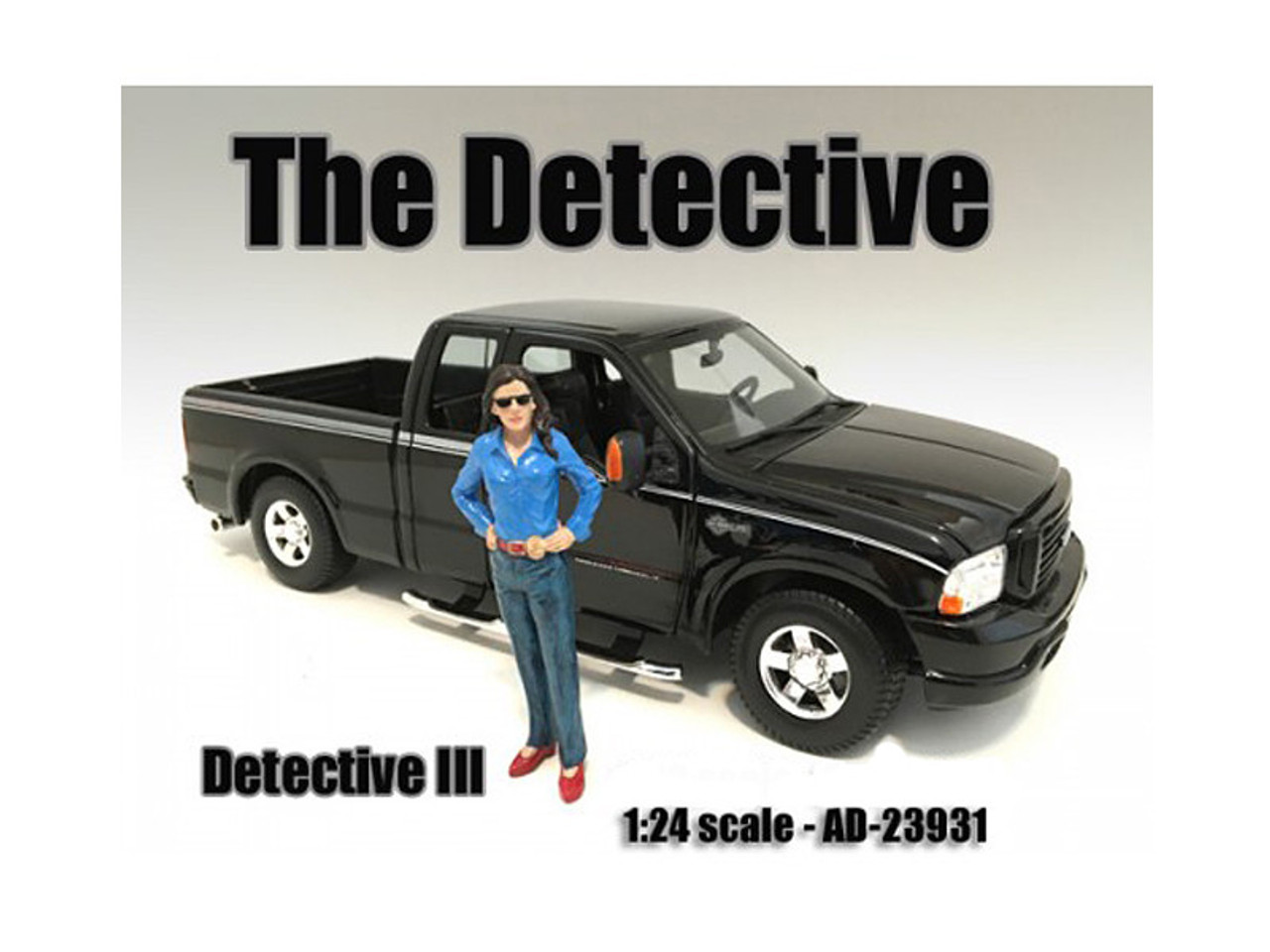 "The Detective #3" Figure For 1/24 Scale Models by American Diorama