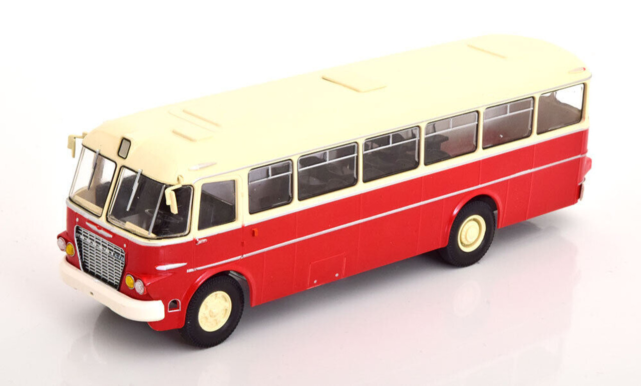 1/43 Premium Classixxs Ikarus 620 (Red & Beige) Car Model