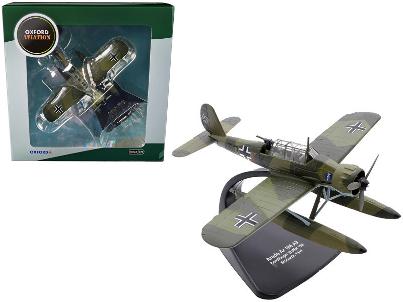 Arado Ar 196 A3 War Plane Bordflieger Staffel 196 Bismarck (1941