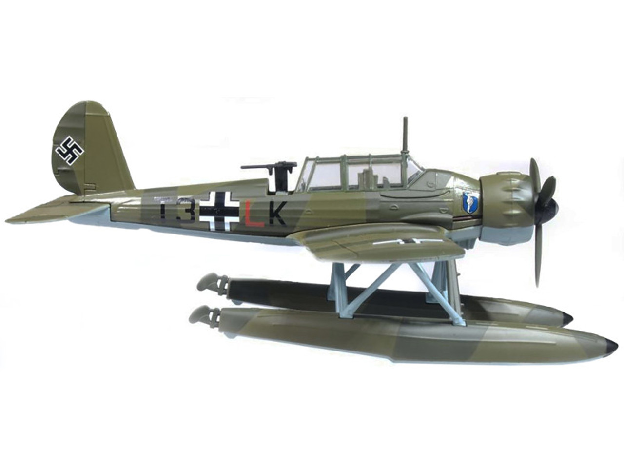 Arado Ar 196 A3 War Plane Bordflieger Staffel 196 Bismarck (1941) "Oxford Aviation" Series 1/72 Diecast Model Aircraft by Oxford Diecast