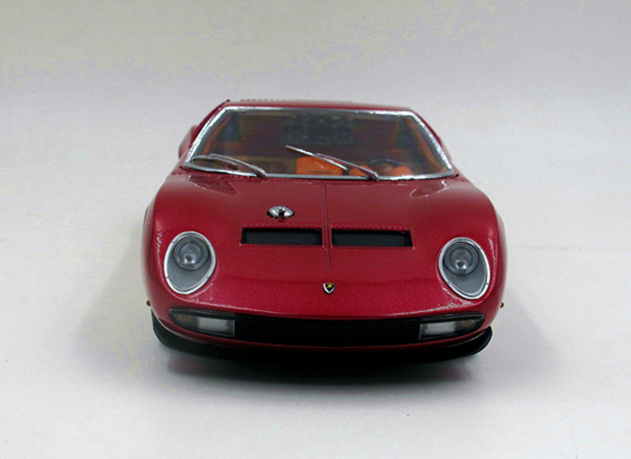 1/18 Kyosho Lamborghini Miura Jota Svj (Red) Diecast Car Model ...