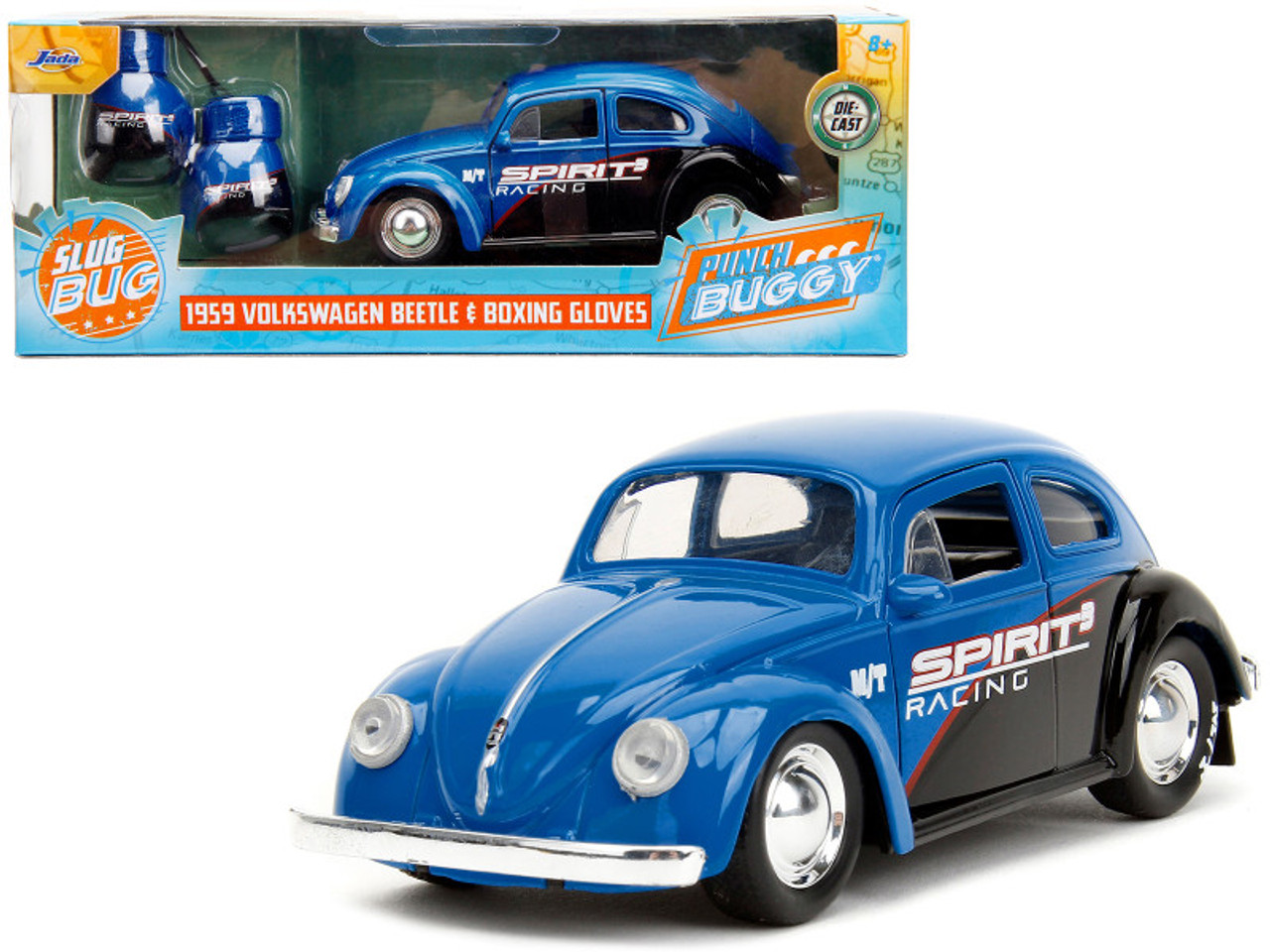 Jada 1 32 Model Car Volkswagen Beetle Punch Buggy and Boxing