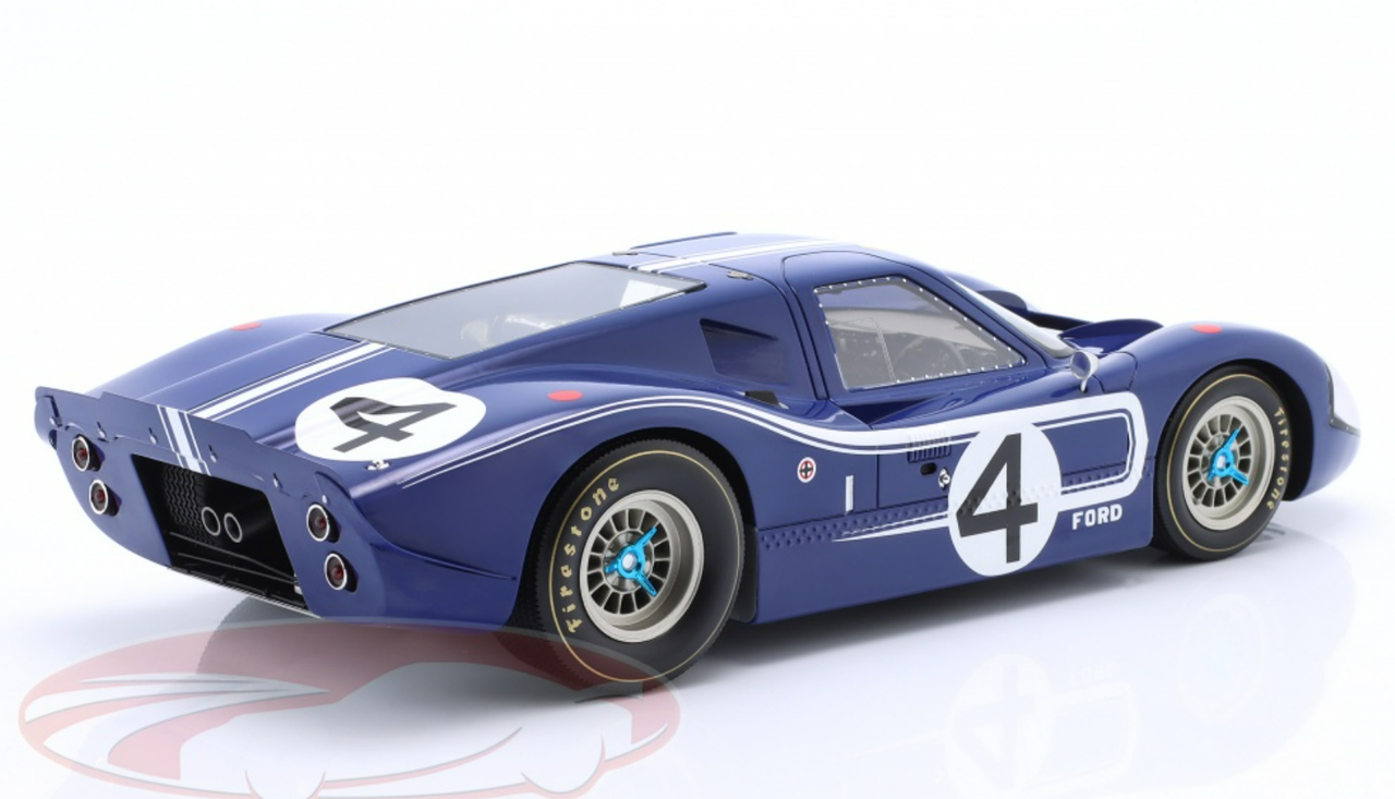 1/18 Spark Ford GT40 Mk IV No.4 24H Le Mans 1967  L. Ruby - D. Hulme Car Model