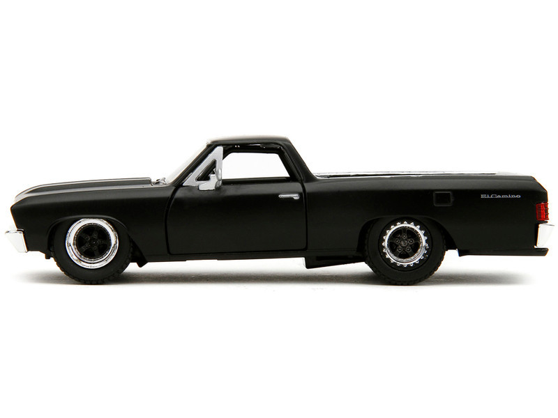 1/32 Jada 1967 Chevrolet El Camino (Matte Black) Fast & Furious: Fast X Diecast Car Model