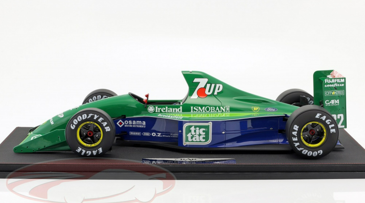 1/8 Real Art Replicas 1991 Formula 1 Michael Schumacher Jordan 191 #32 F1 Debut Belgian GP Car Model