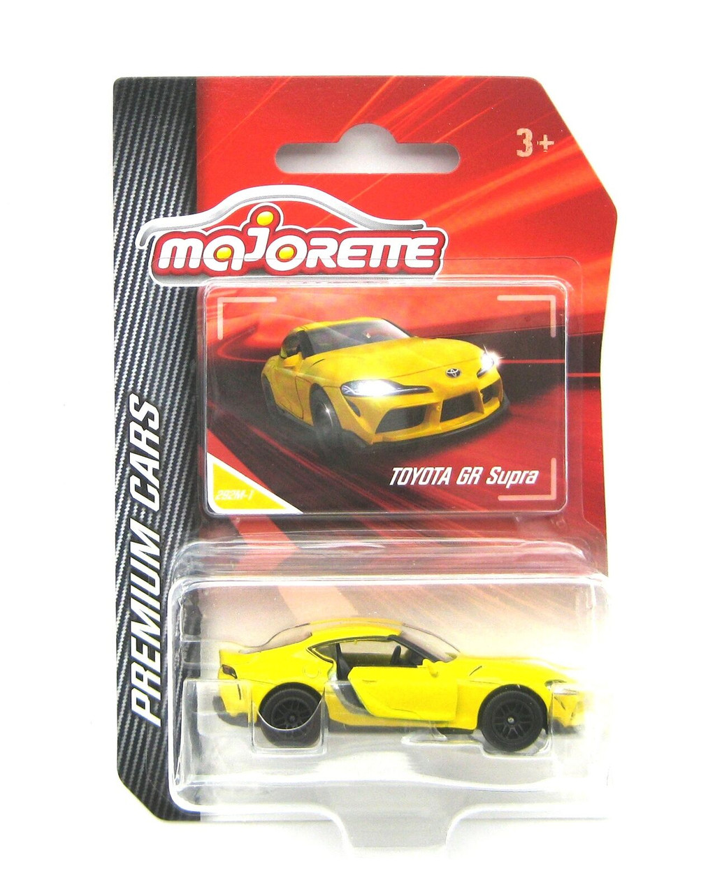 1/64 Majorette Toyota GR Supra (Yellow) Car Model 