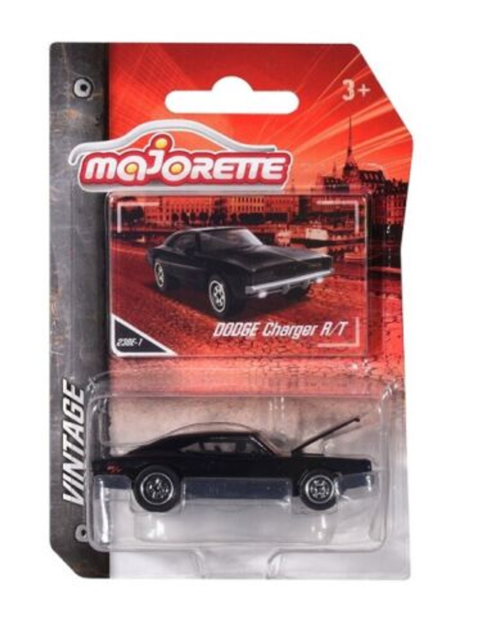 1/64 Majorette Dodge Charger R/T (Black) Car Model