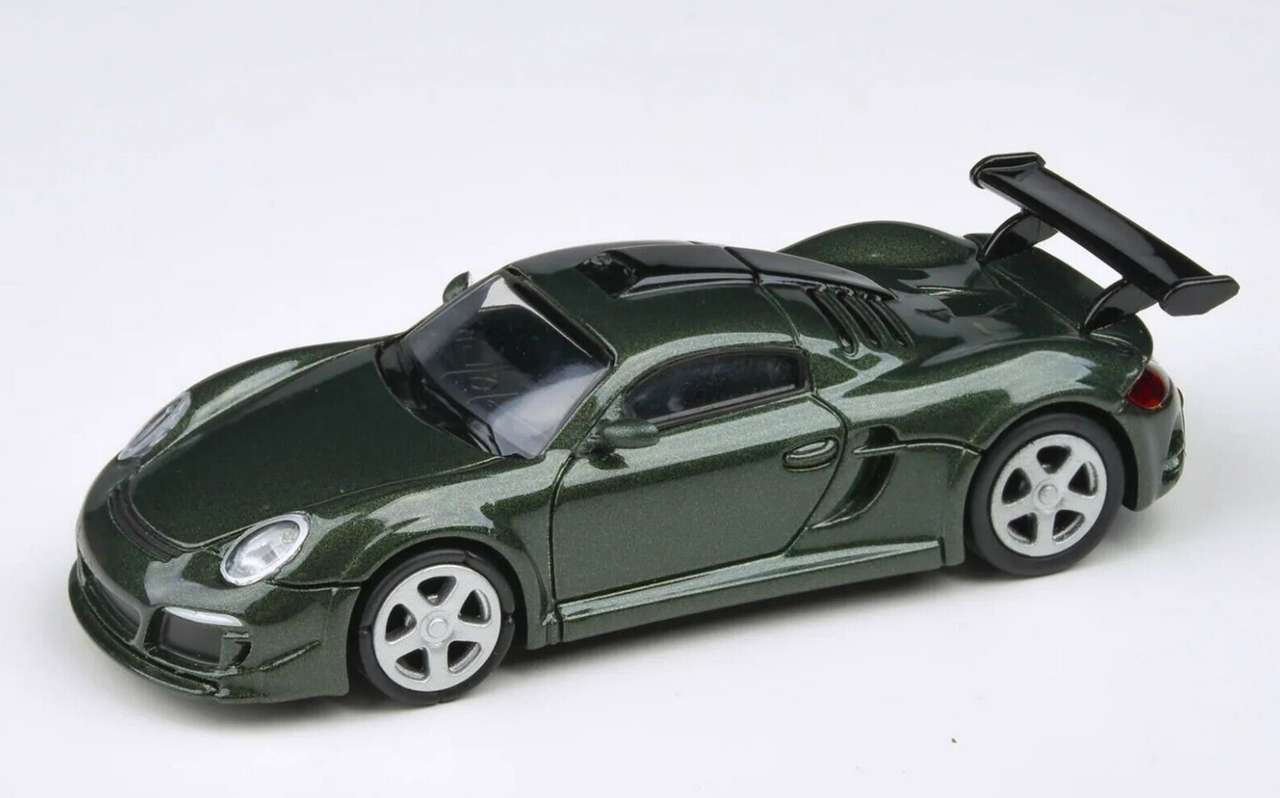 1/64 Paragon 2012 Porsche RUF CTR3 Clubsport (Oak Green) Diecast Car Model