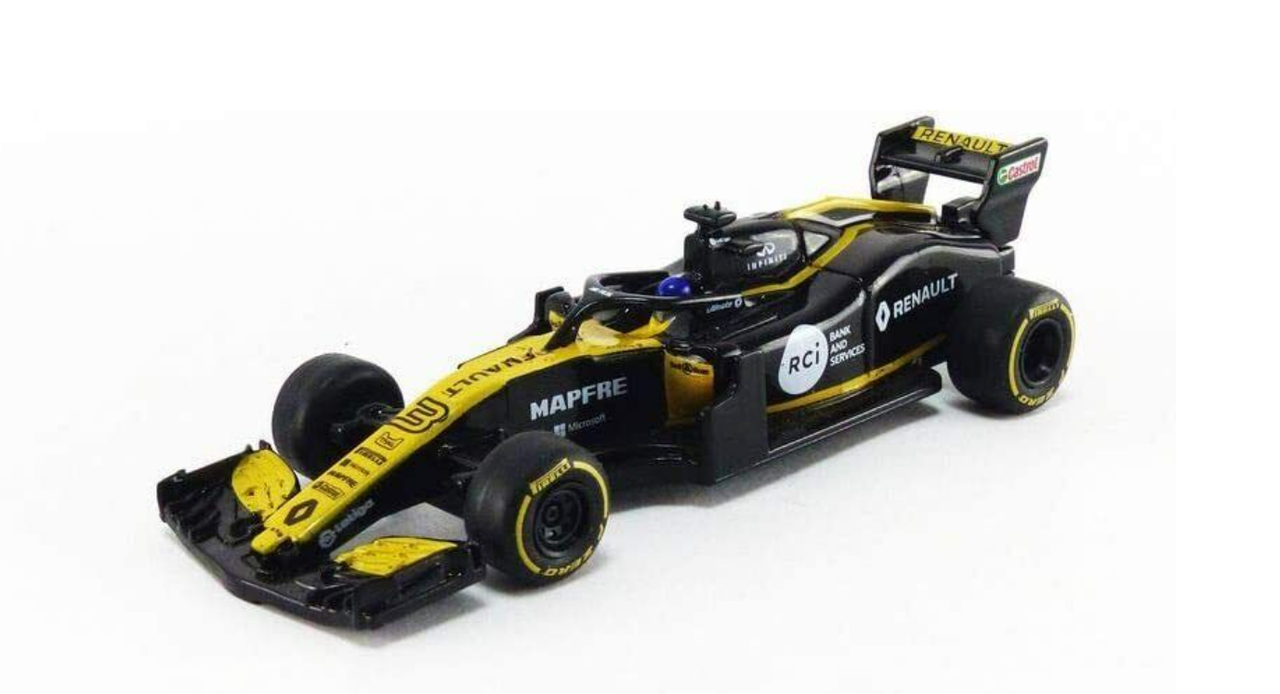 1/64 Z-Models 2019 Formula 1 Daniel Ricciardo Renault R.S.19 #3 Car Model