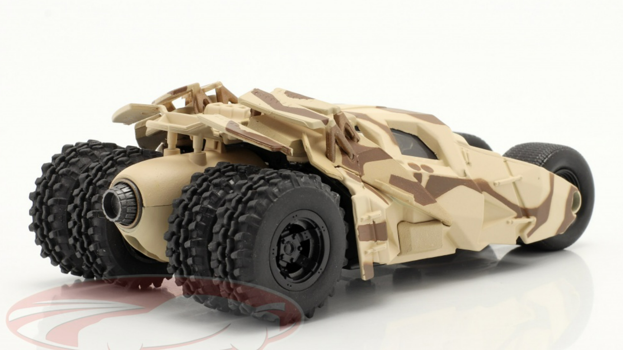 1/43 Jada Tumbler Batmobil Movie The Dark Knight (2008) Camouflage Model