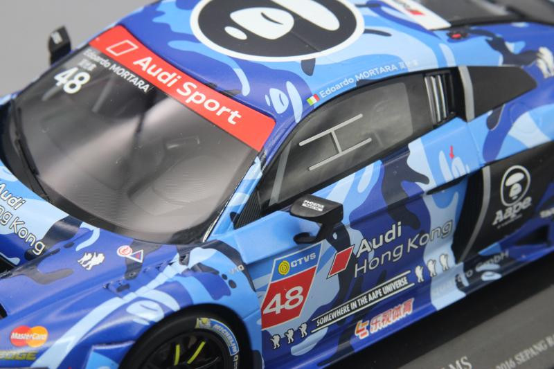 1/18 Minichamps Audi R8 LMS #48 Edoardo Mortara Winner Audi R8 LMS