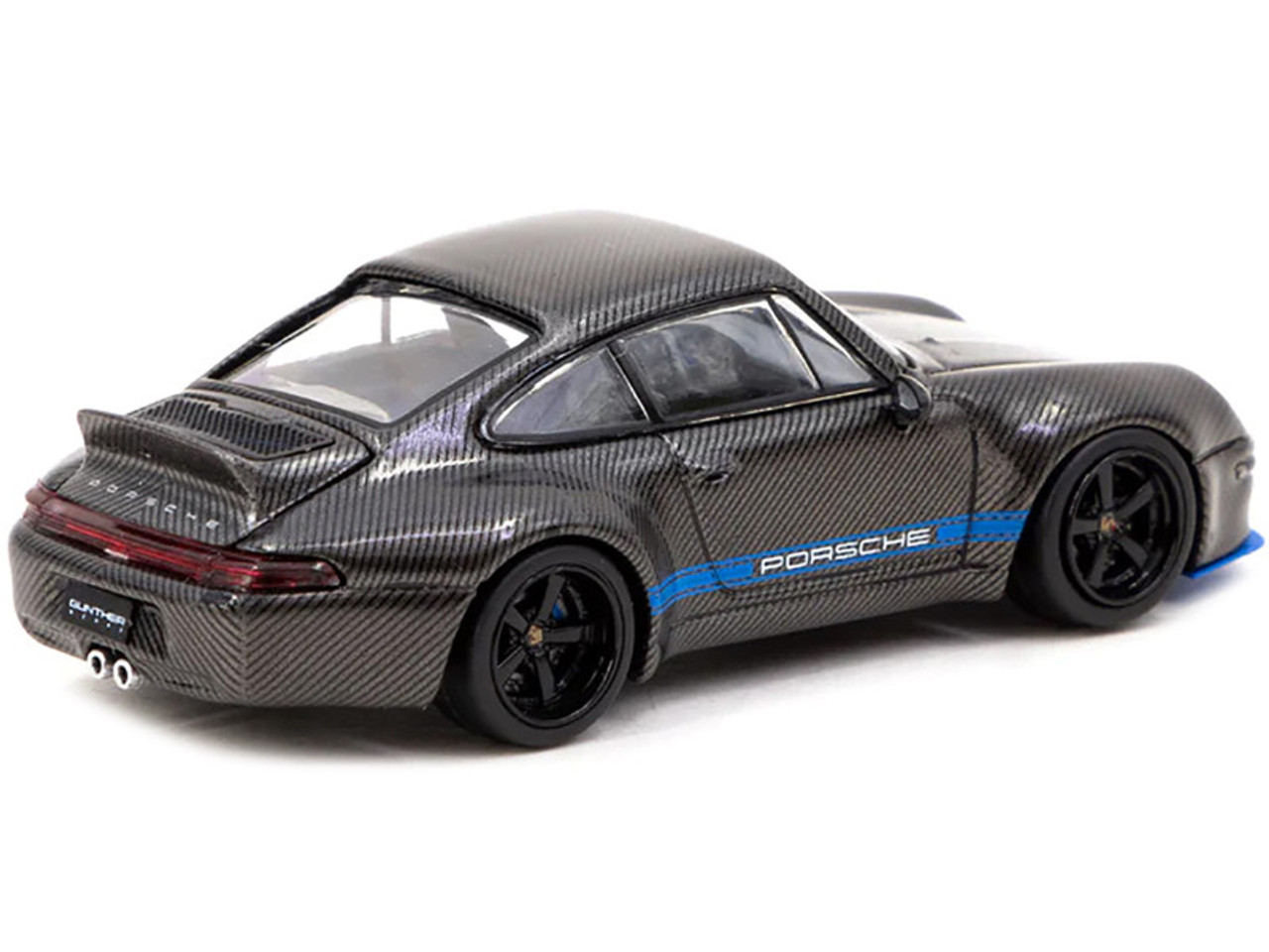 1/64 Tarmac Works Porsche 993 Remastered By Gunther Werks Black 