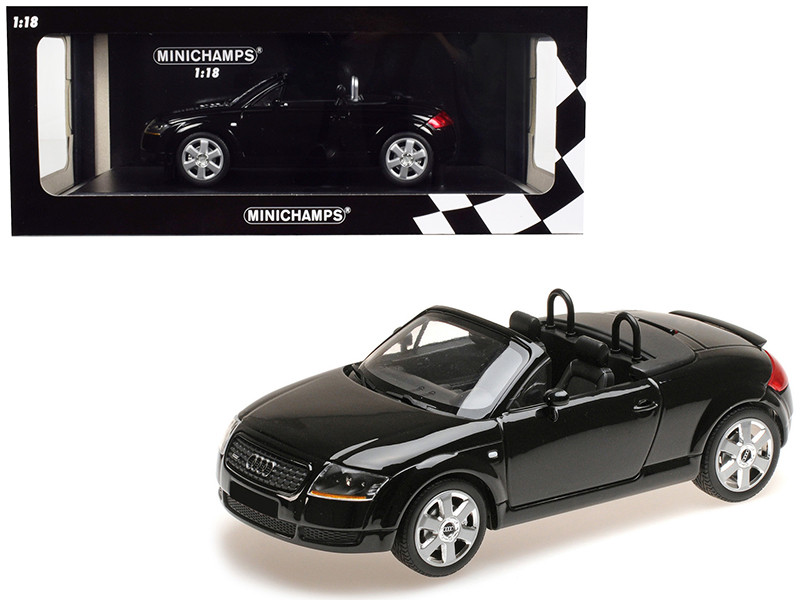 ホビーラジコン 1/18 Minichamps 1999 Audi TT Roadster Black Limited Edition to 300