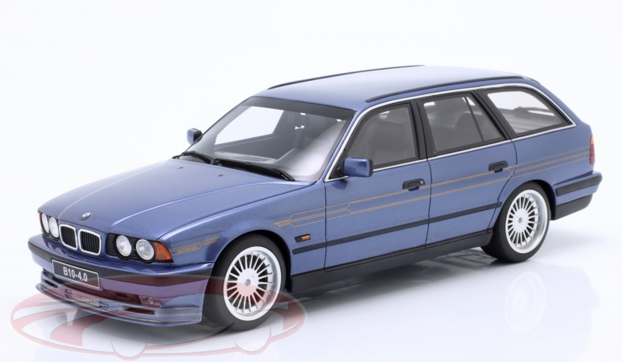 1/18 OTTO 1995 BMW Alpina E34 B10 Touring (Blue) Resin Car Model