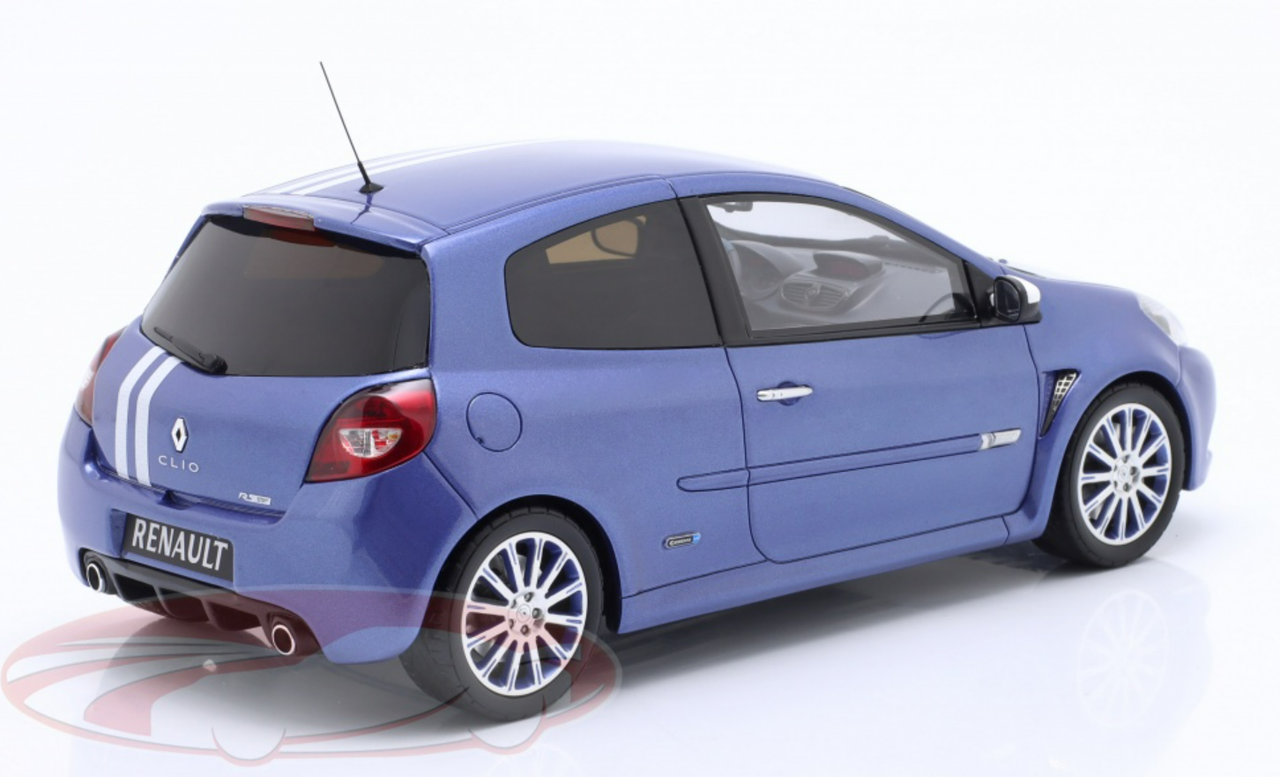 1/18 OTTO 2012 Renault Clio 3 RS (Blue) Resin Car Model