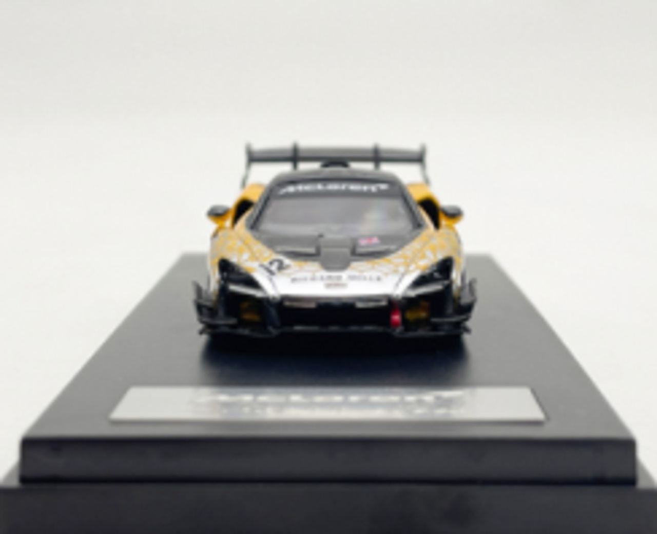 1/64 LCD McLaren Senna GTR Orange Diecast Car Model