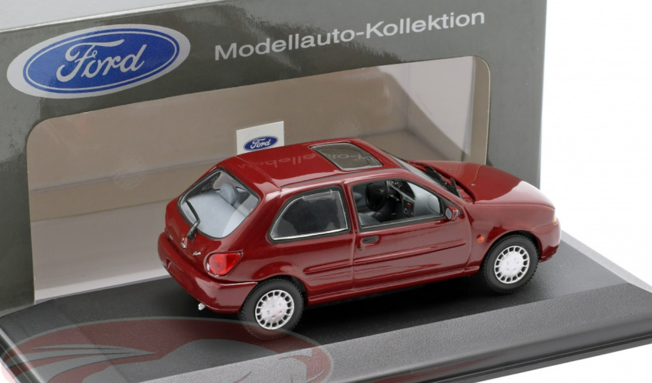 1/43 Minichamps 1996 Ford Fiesta (Red) Car Model