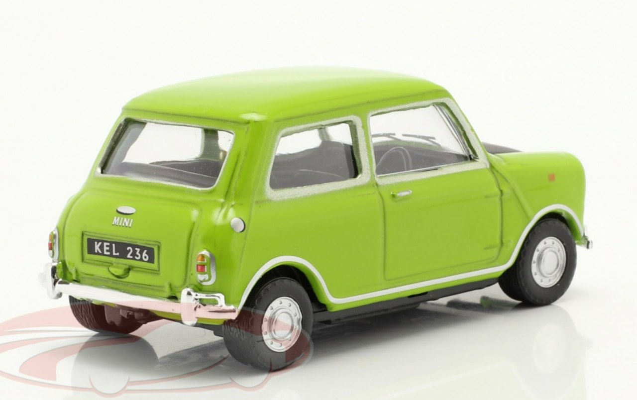 1/43 Cararama 1989-1995 Mini Cooper TV series Mr. Bean (Lime Green) Car Model