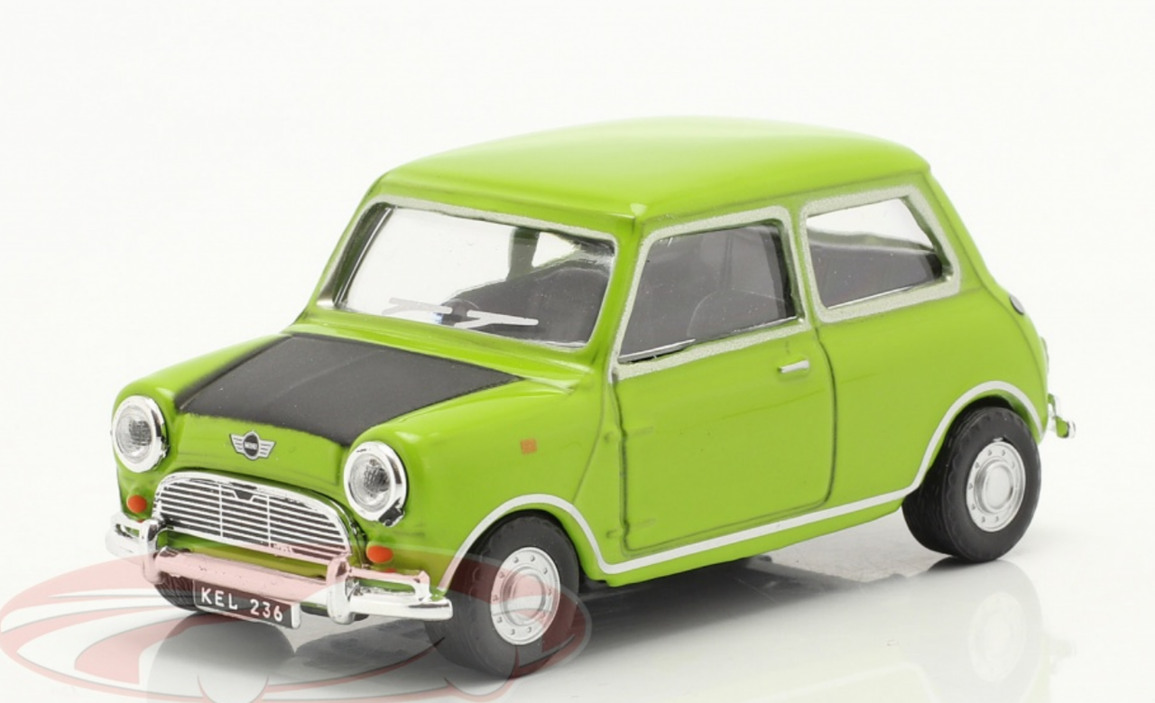 1/43 Cararama 1989-1995 Mini Cooper TV series Mr. Bean (Lime Green) Car Model