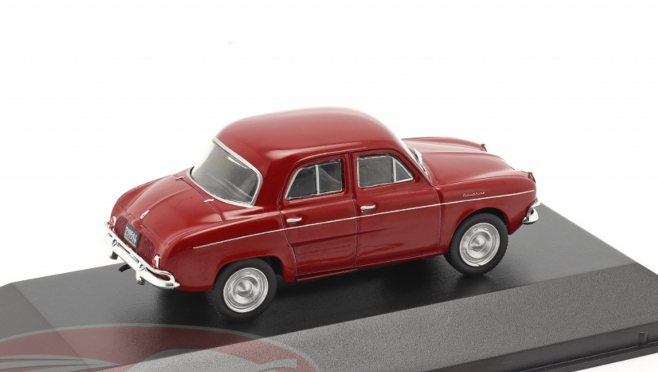 1/43 Altaya 1965 Renault Dauphine (Dark Red) Car Model