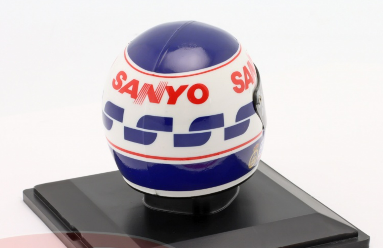 1/5 Spark 1989 Formula 1 Luis Pérez Sala #24 Minardi Team Spa Helmet Model