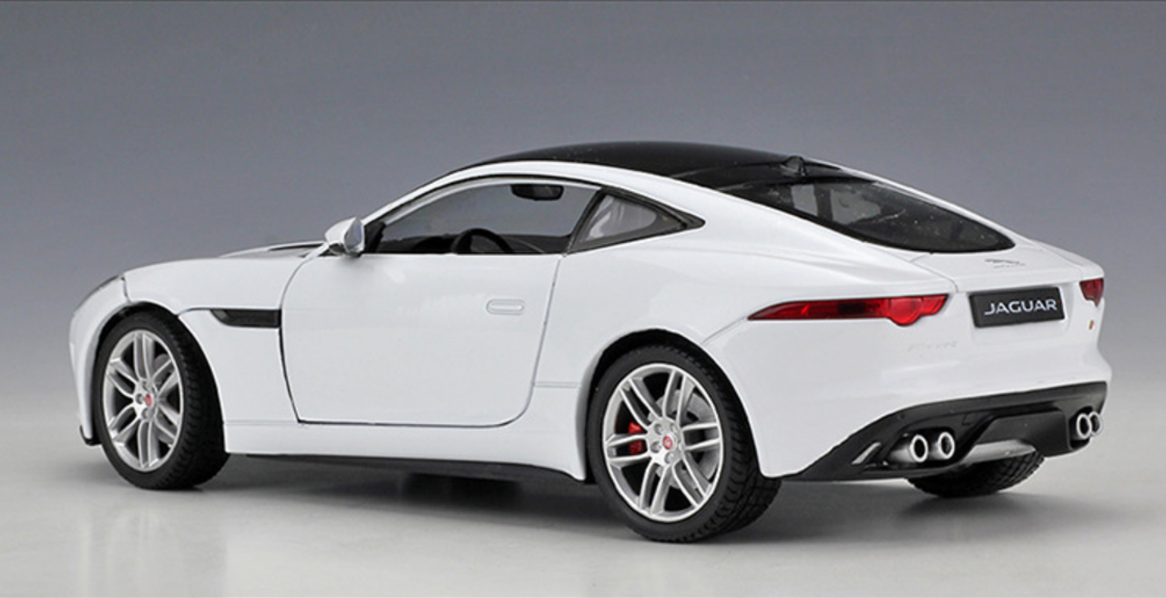 1/24 Welly FX Jaguar F-Type FType Coupe (White) Diecast Car Model